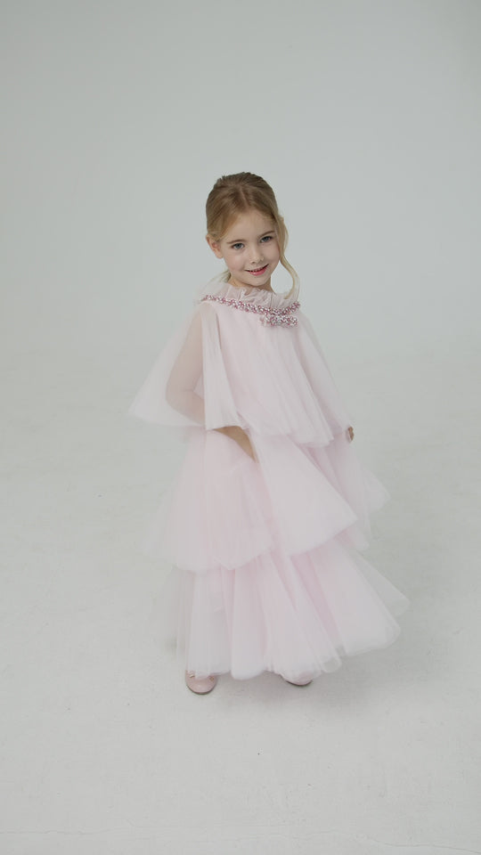 Girls' Pink Angel Dress